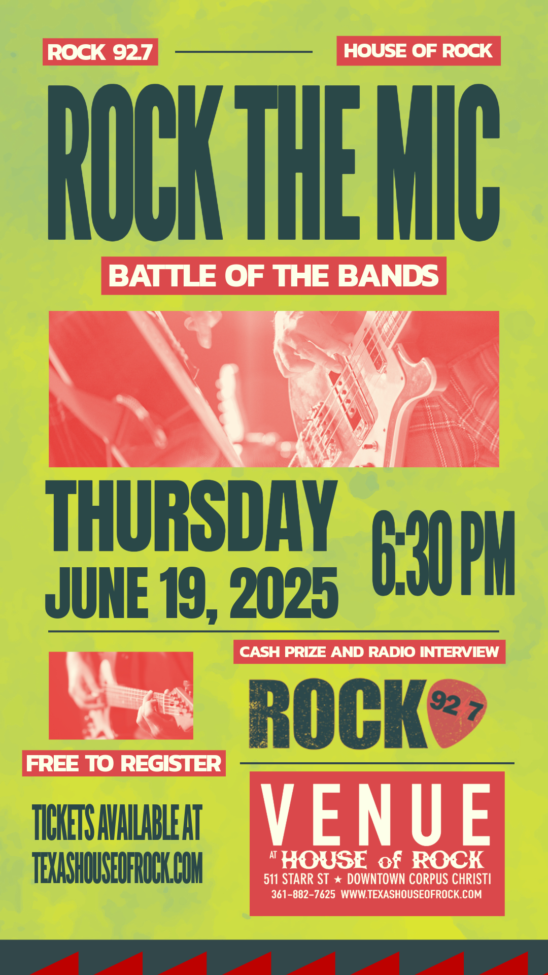Rock The Mic: Rock 92.7 Battle of The Bands Day 3