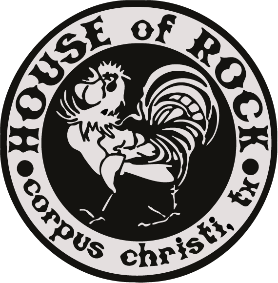 Texas House of Rock - Corpus Christi Logo