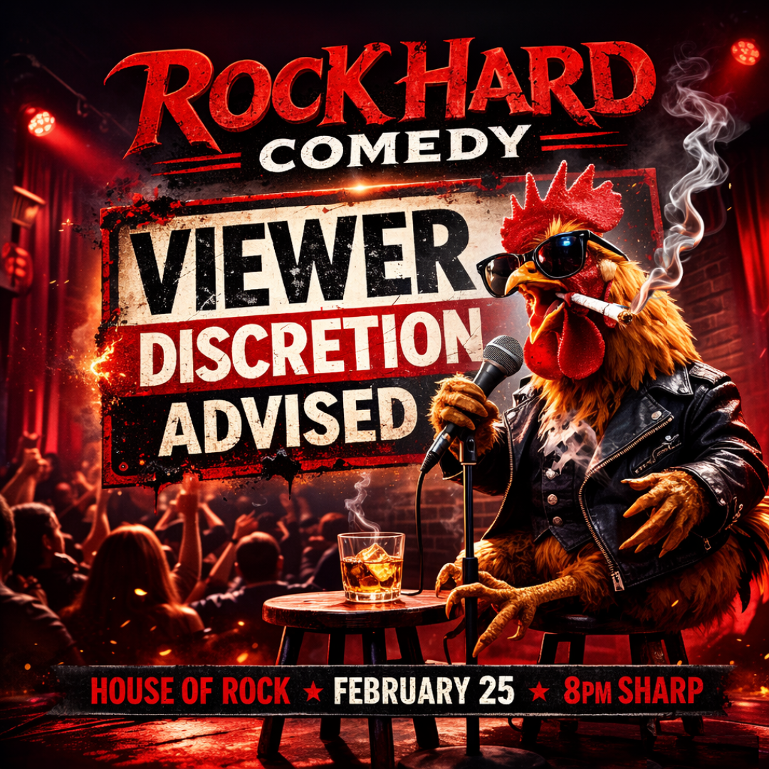 Rock Hard Comedy: VIEWER DISCRETION ADVISED