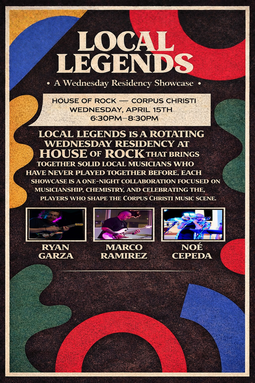 Local Legends: A Wednesday Residency Showcase
