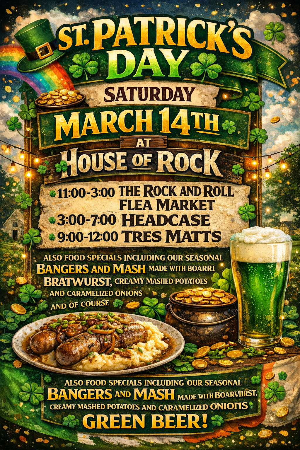 St. Patrick’s Day at House of Rock