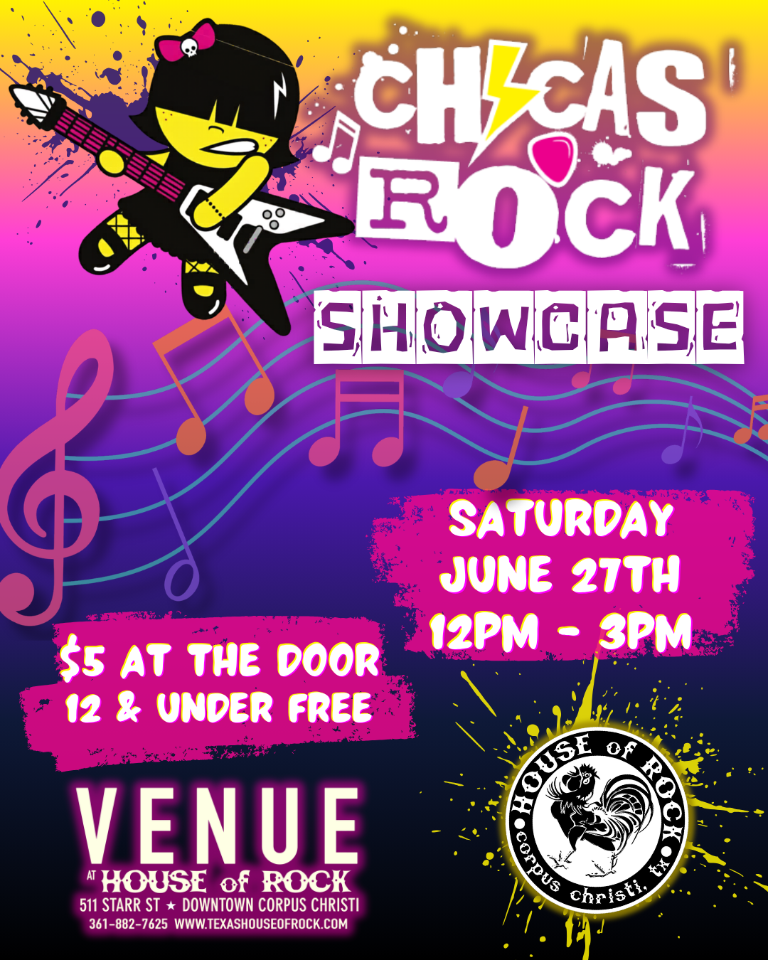 Chicas Rock Showcase