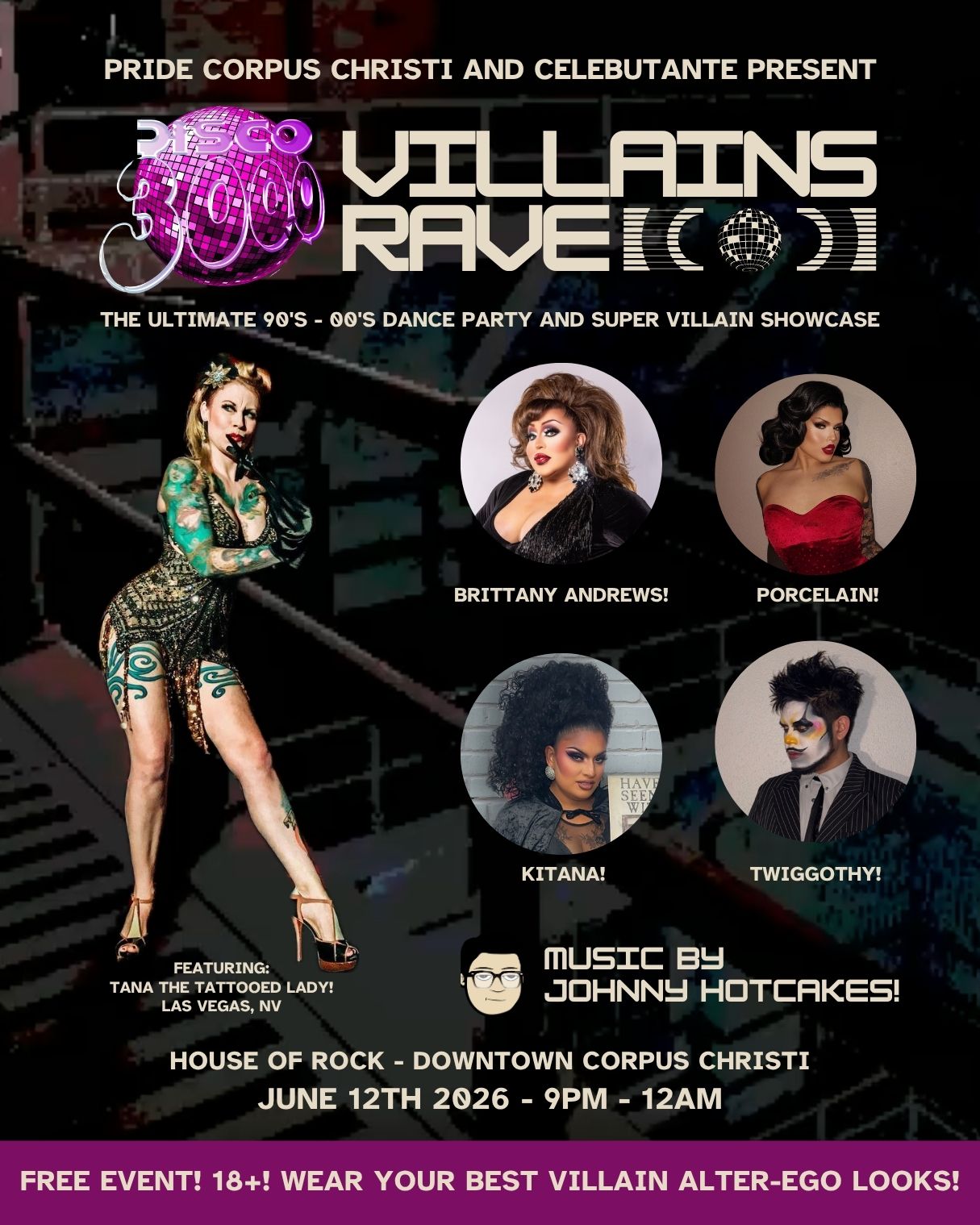 Disco 3000: Villains Rave