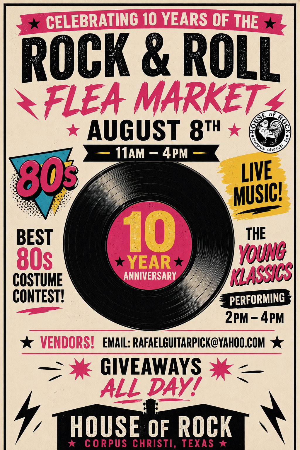 Rock & Roll Flea Market: Celebrating 10 Years!