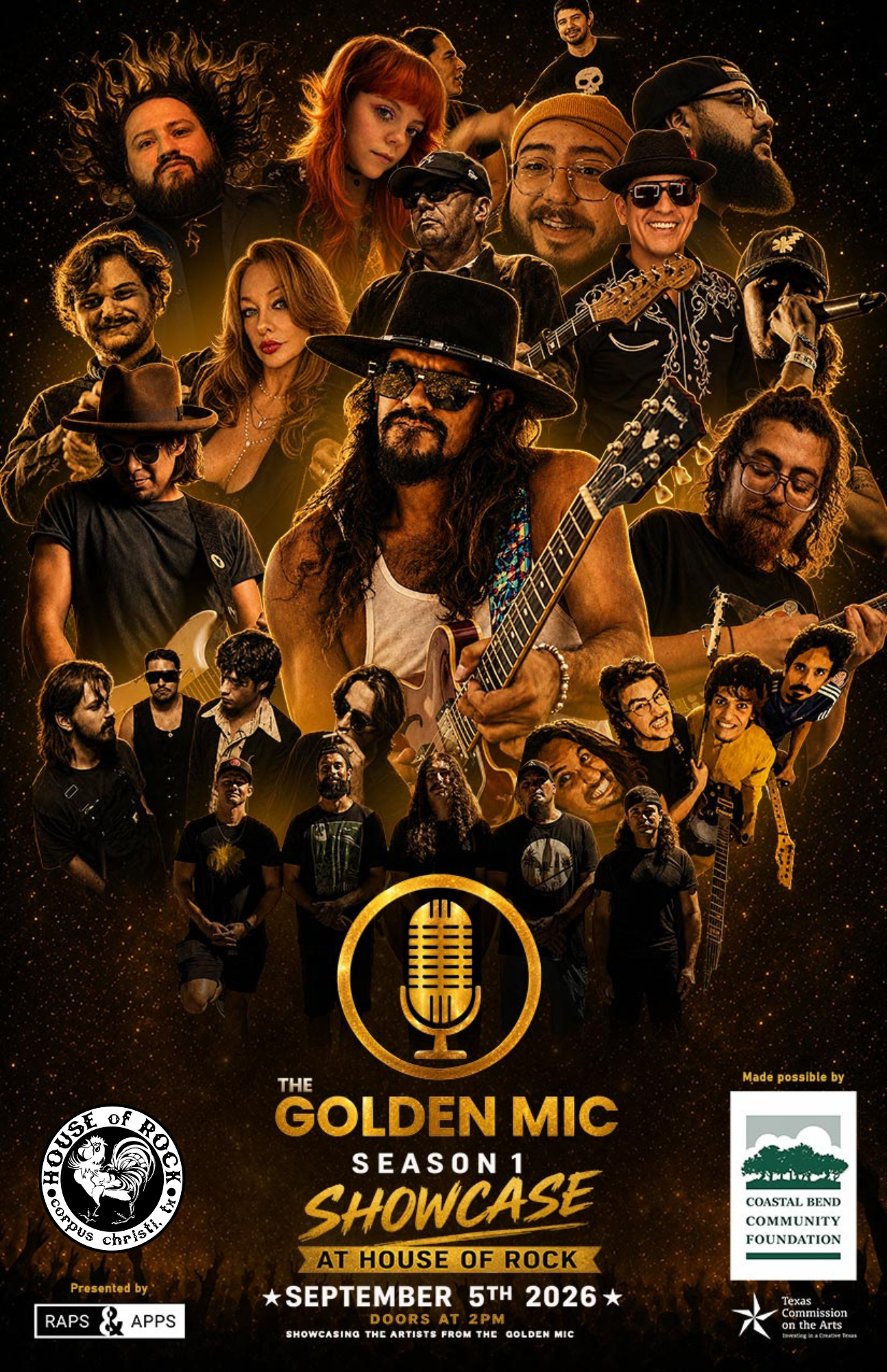 Raps & Apps presents: The Golden Mic Showcase