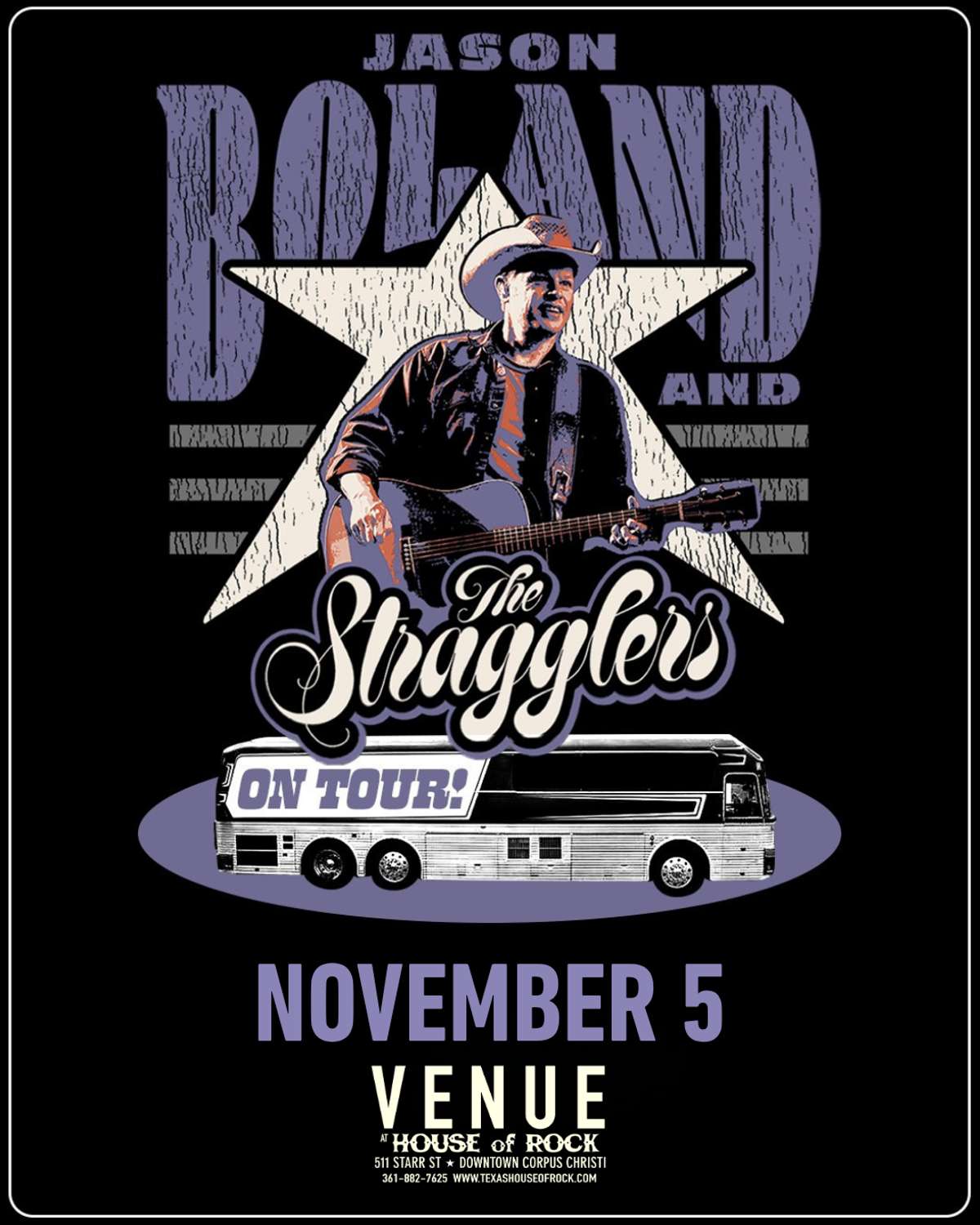 Jason Boland & the Stragglers 2026 Tour