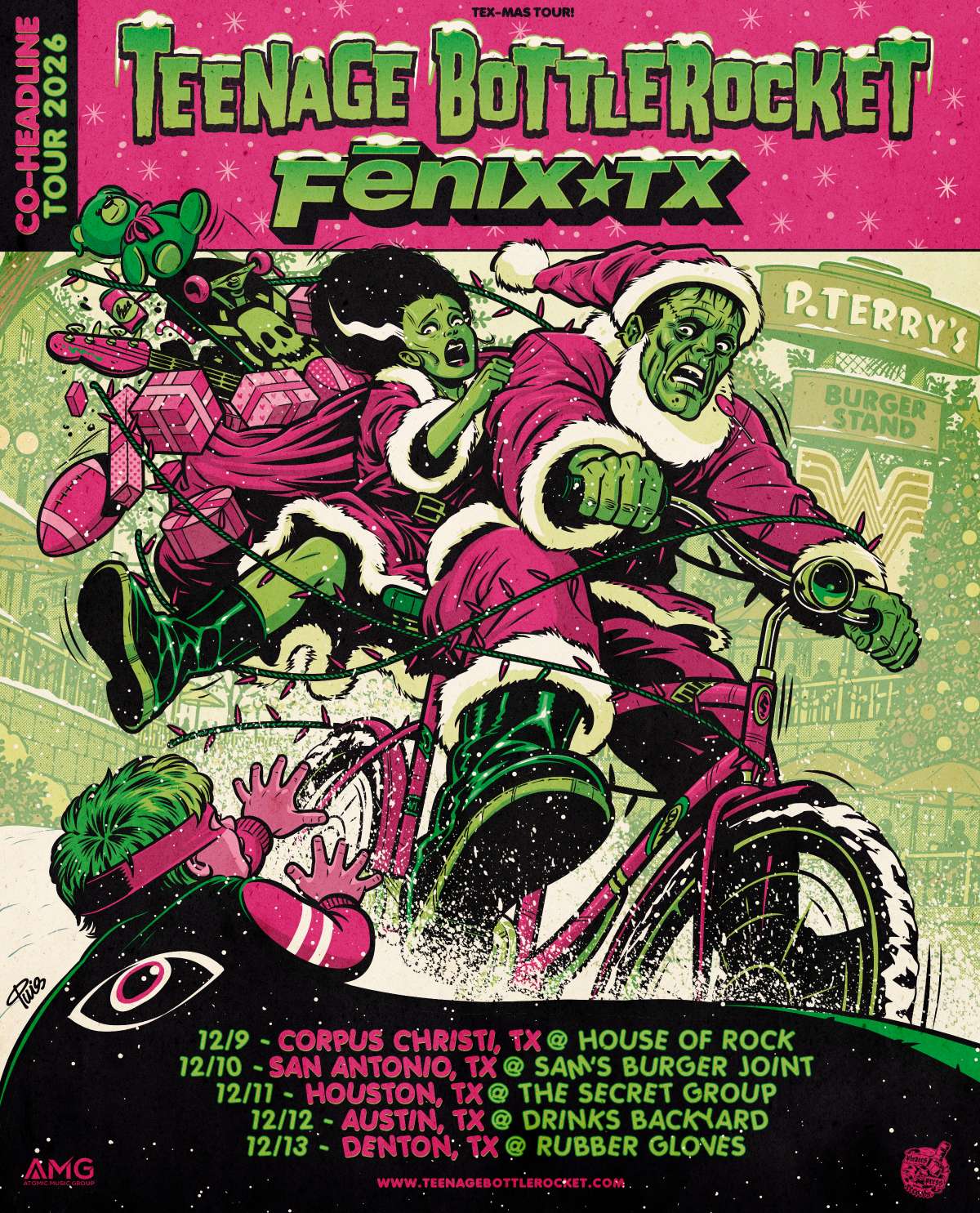 Teenage Bottlerocket & Fēnix TX: Co-headline Tour 2026