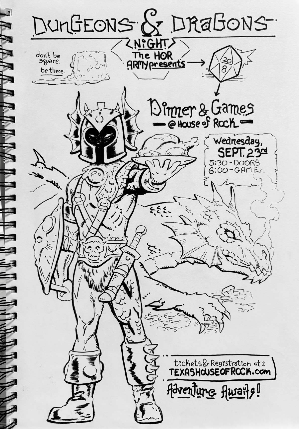 The HOR Army Presents: Dungeons and Dragons Night