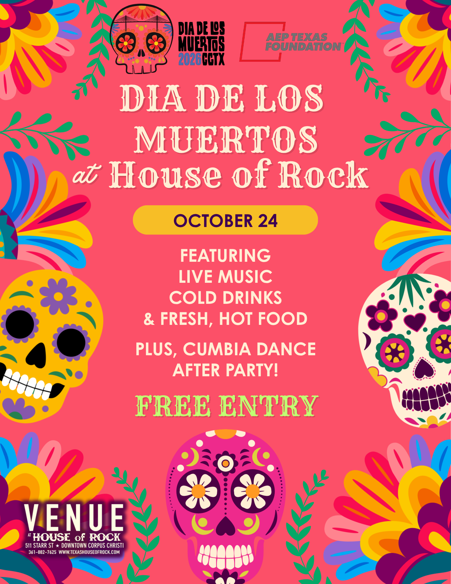 Dia De Los Muertos at House of Rock