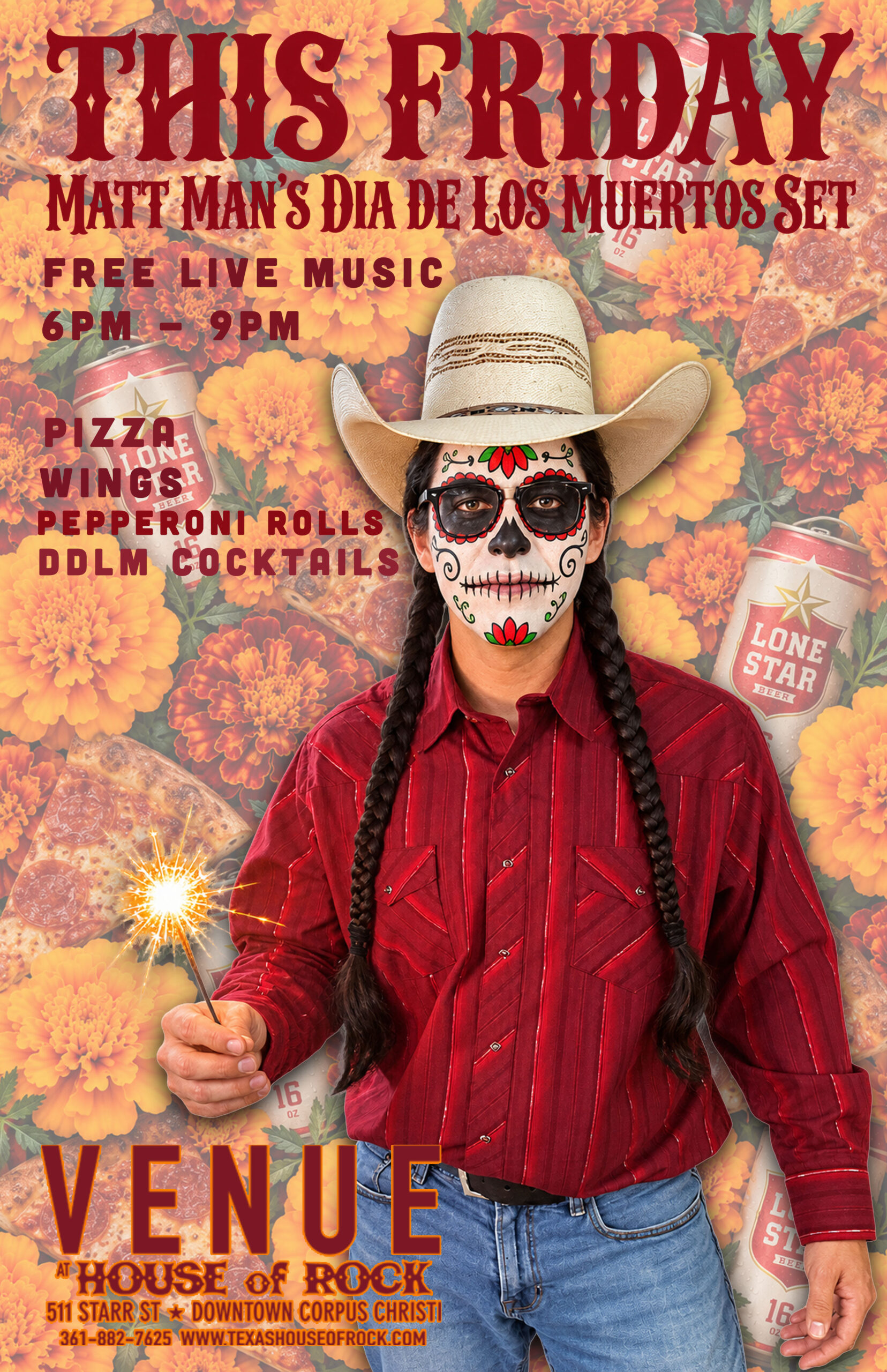 Dia de los Muertos at House of Rock feat. MattMan!