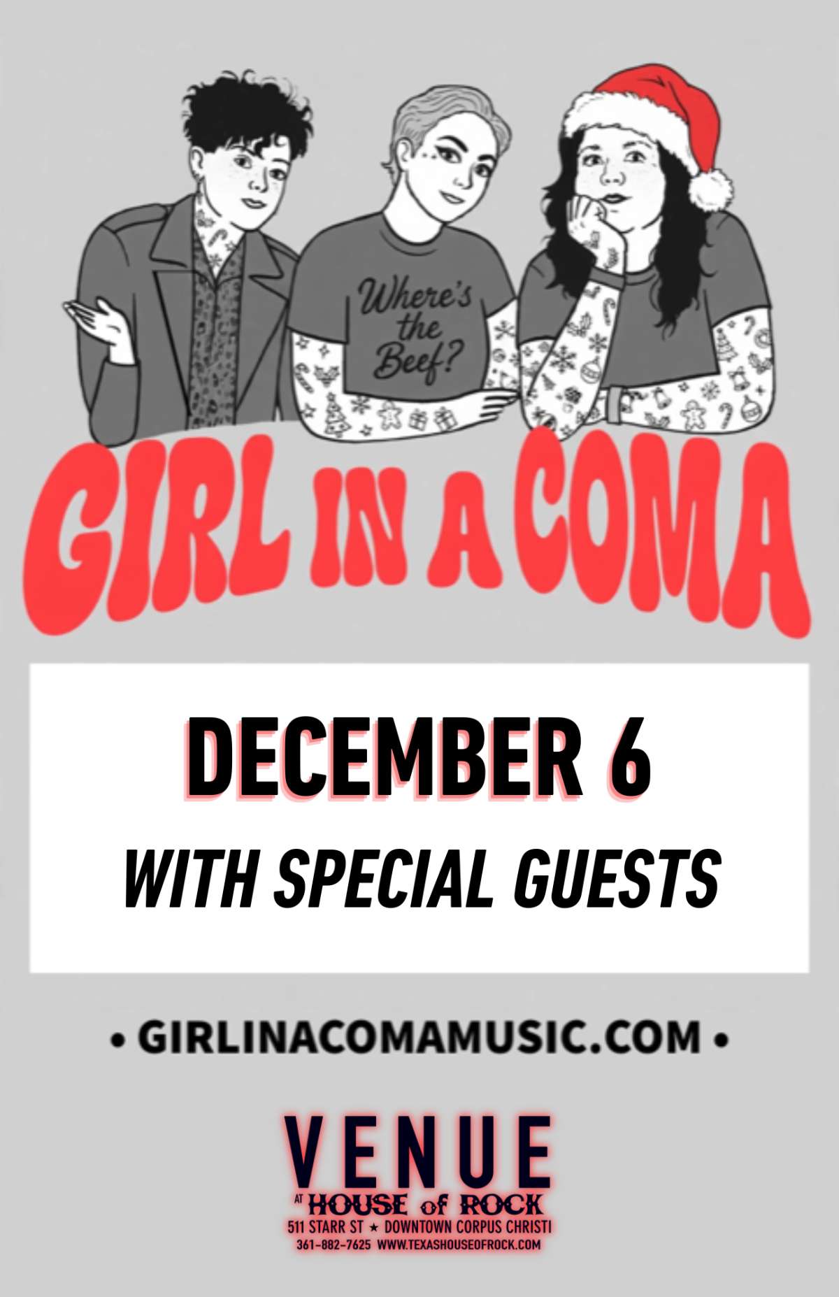 Girl in a Coma with special guests