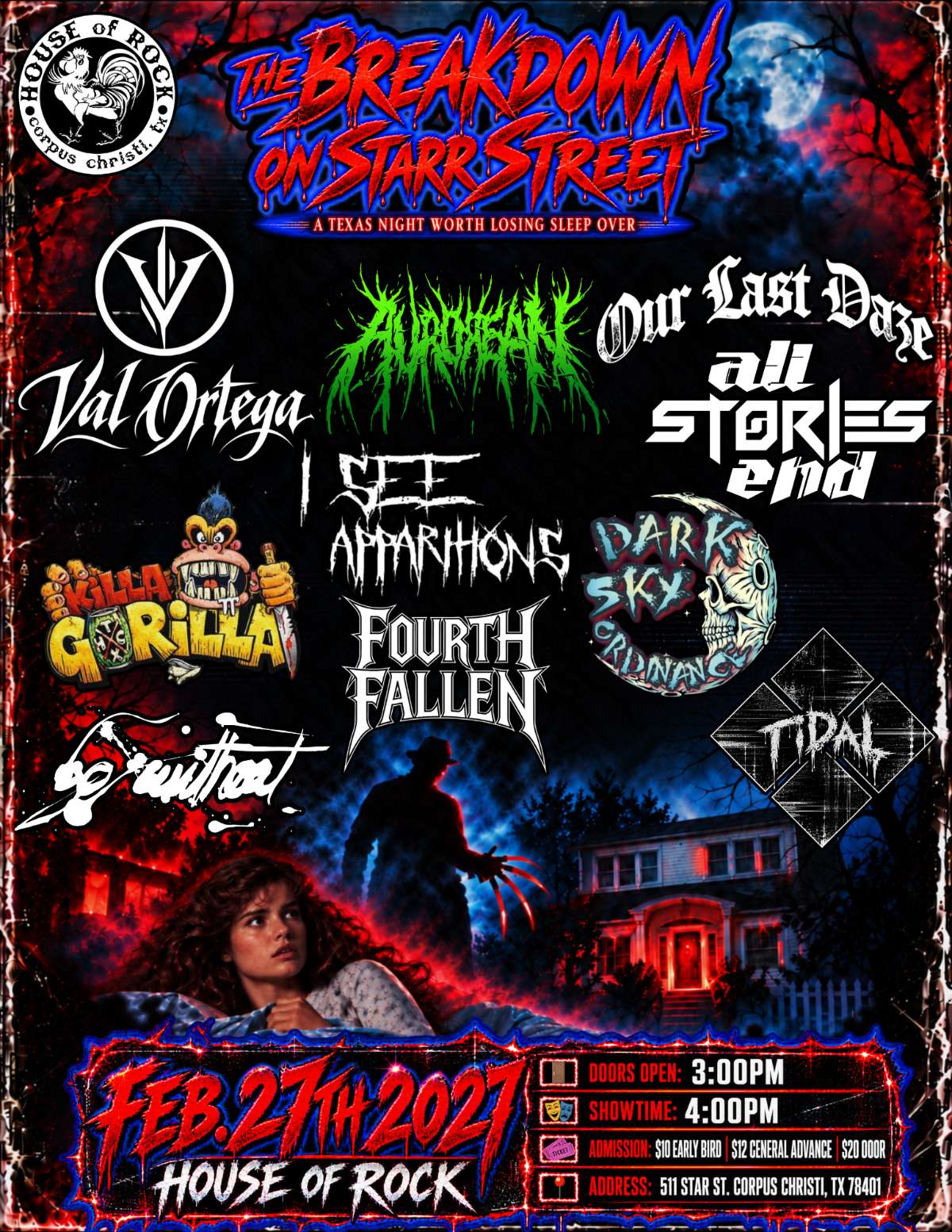 The Breakdown on Starr Street: A Texas Night Worth Losing Sleep Over